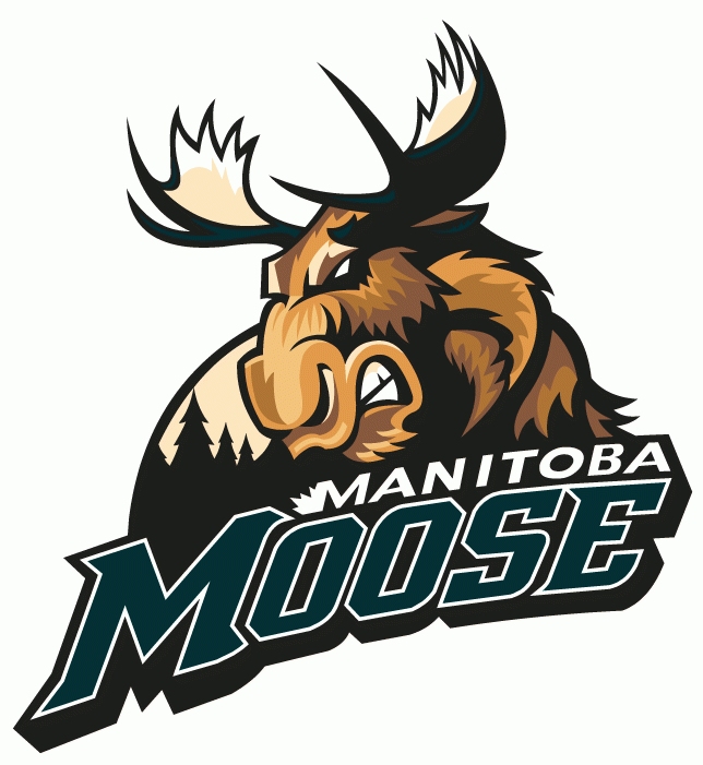 Manitoba Moose 2005 06-2010 11 Primary Logo iron on heat transfer...